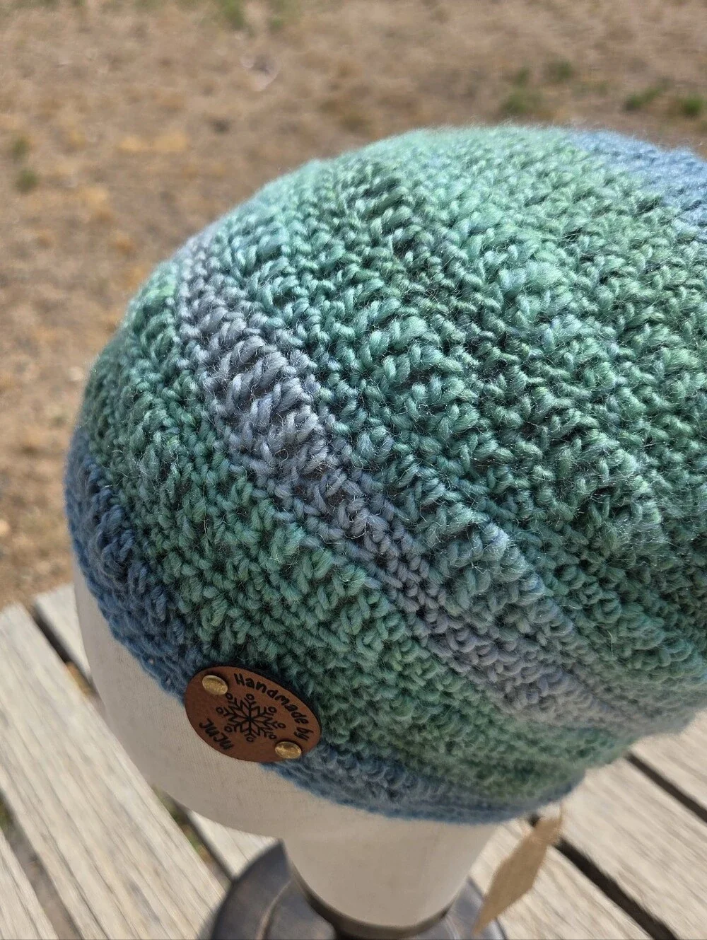 Artisan Handmade Crochet Lightweight Merino Wool Blend 